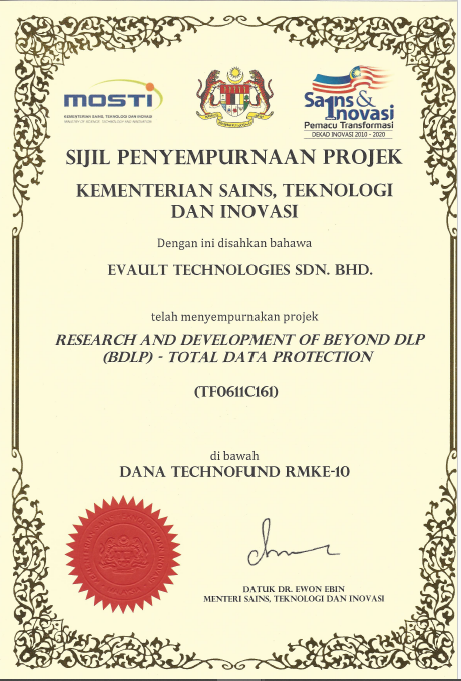 MOSTI R&D