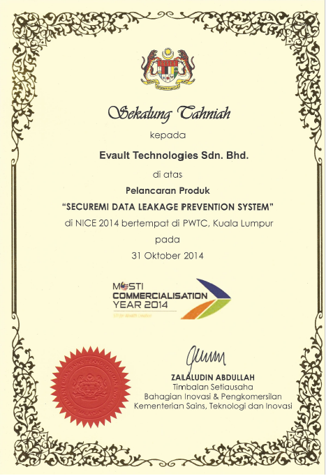 Product Launching SecureMi DLP